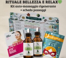 🌿 Rituale di Luce – Kit Auto-Massaggio Rigenerante 💆‍♀️