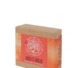 8026581001191 Bio sapone Rosa e Argan  100 gr ALBERO DELLA VITA