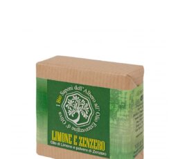 8026581001221 Bio sapone Limone e Zenzero  100 gr ALBERO DELLA VITA