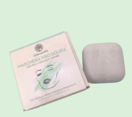 8026581001658 Maschera Viso Solida Verde 30 gr ALBERO DELLA VITA